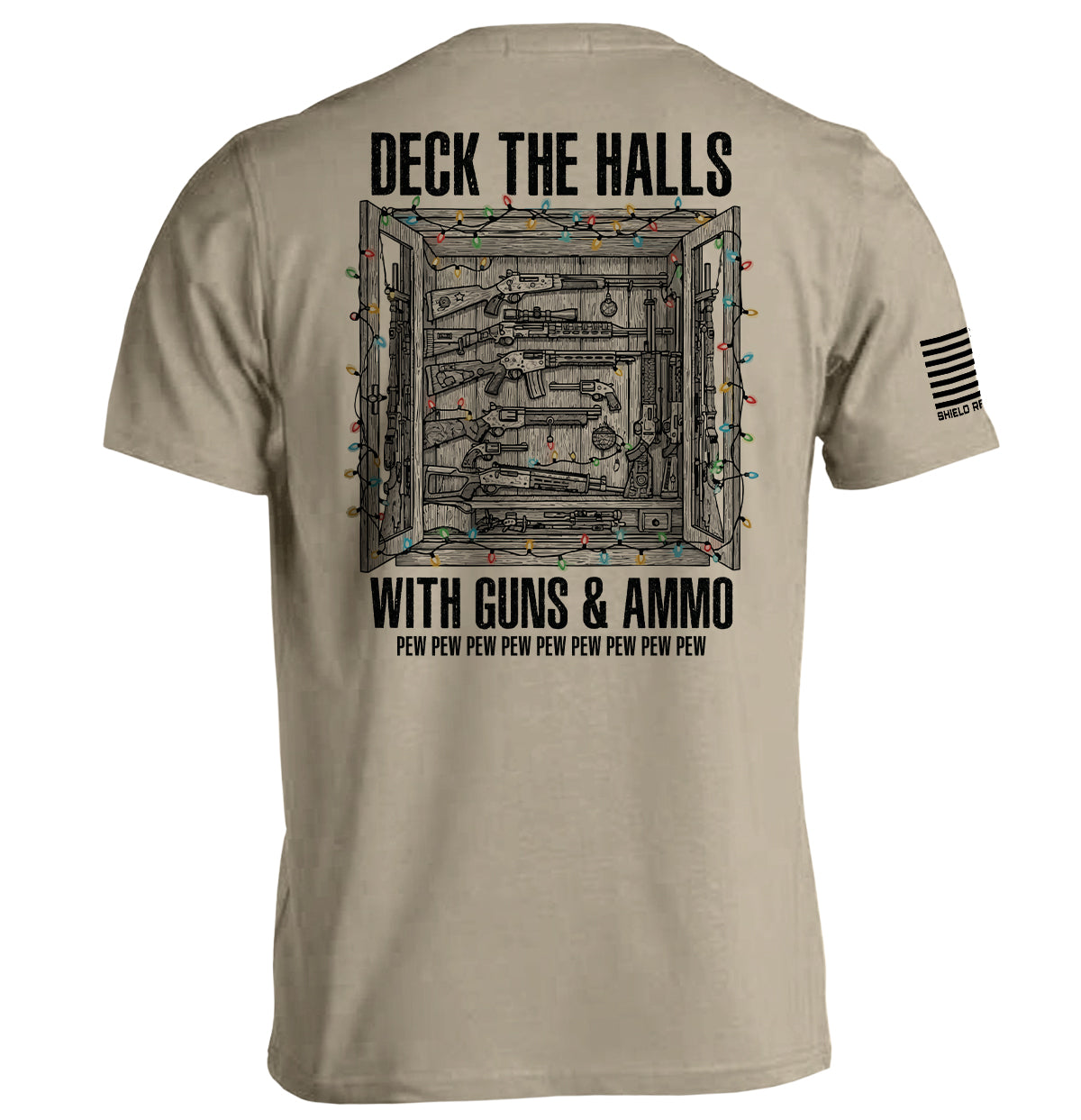 Shield Republic Deck The Halls With Guns & Ammo