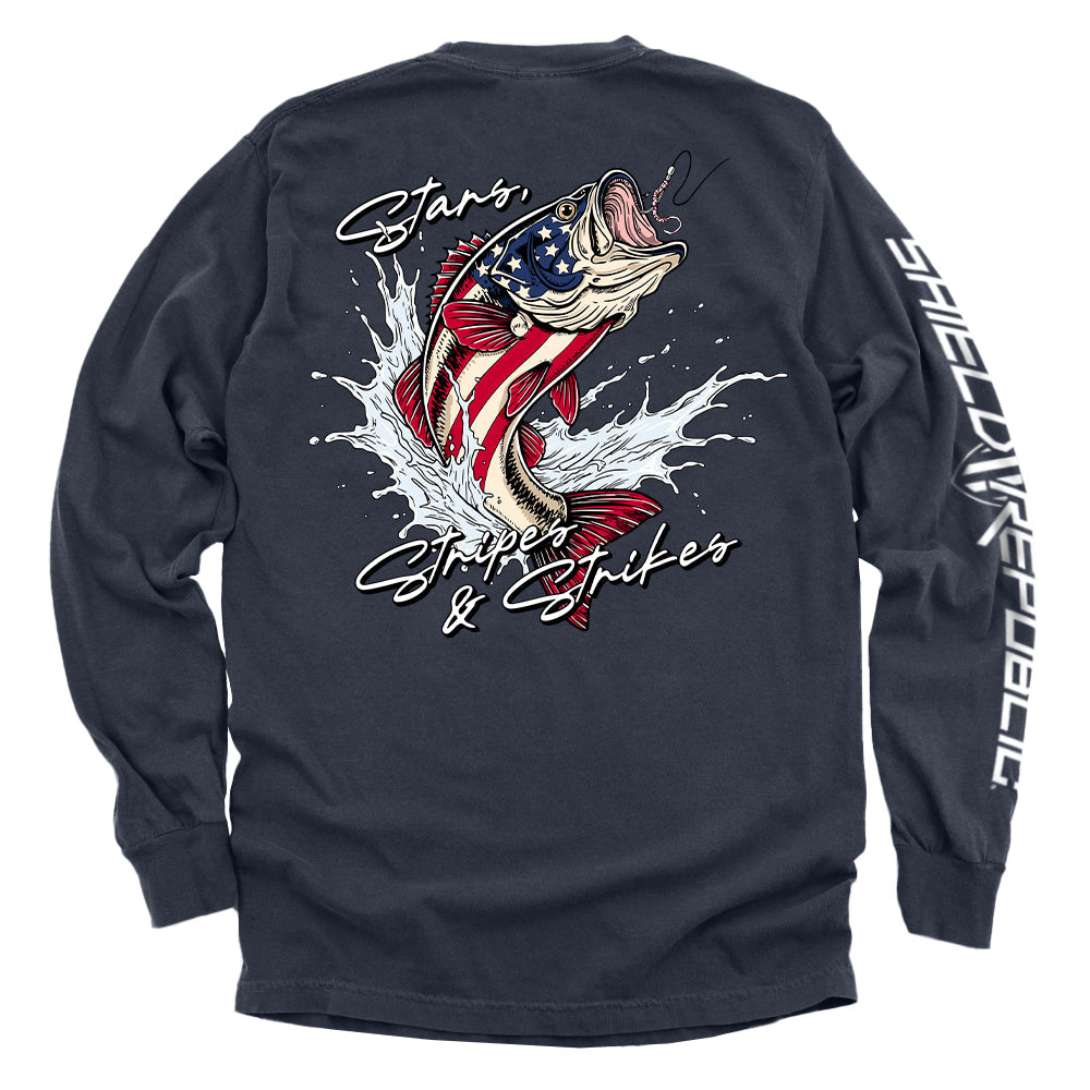 Shield Republic Stars Stripes and Strikes Tee