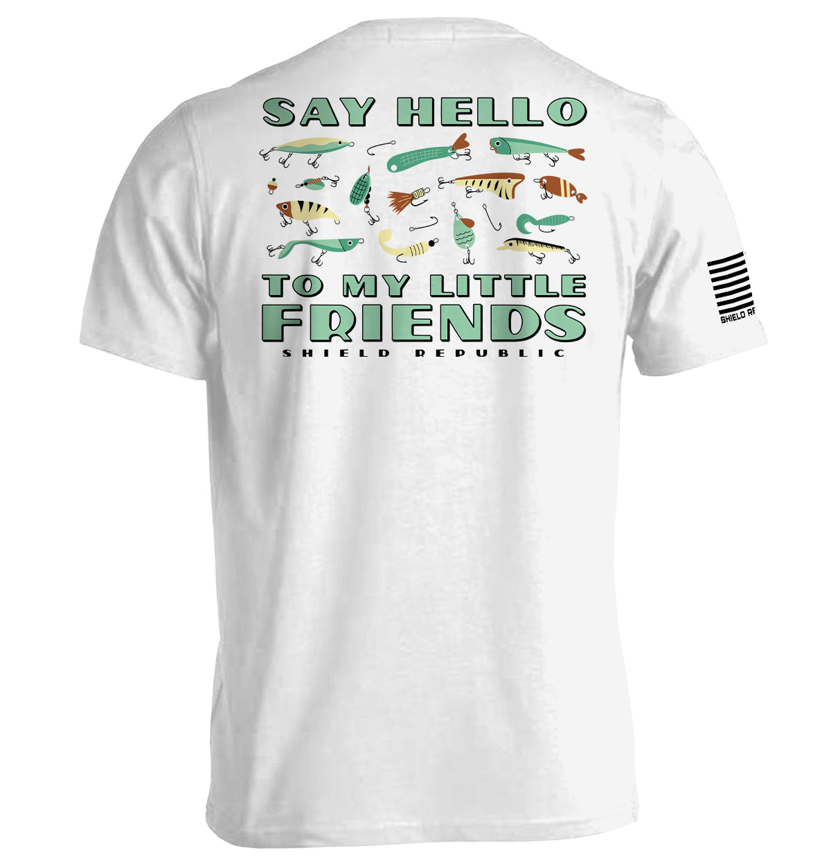 Shield Republic Say Hello to My Little Friends Green