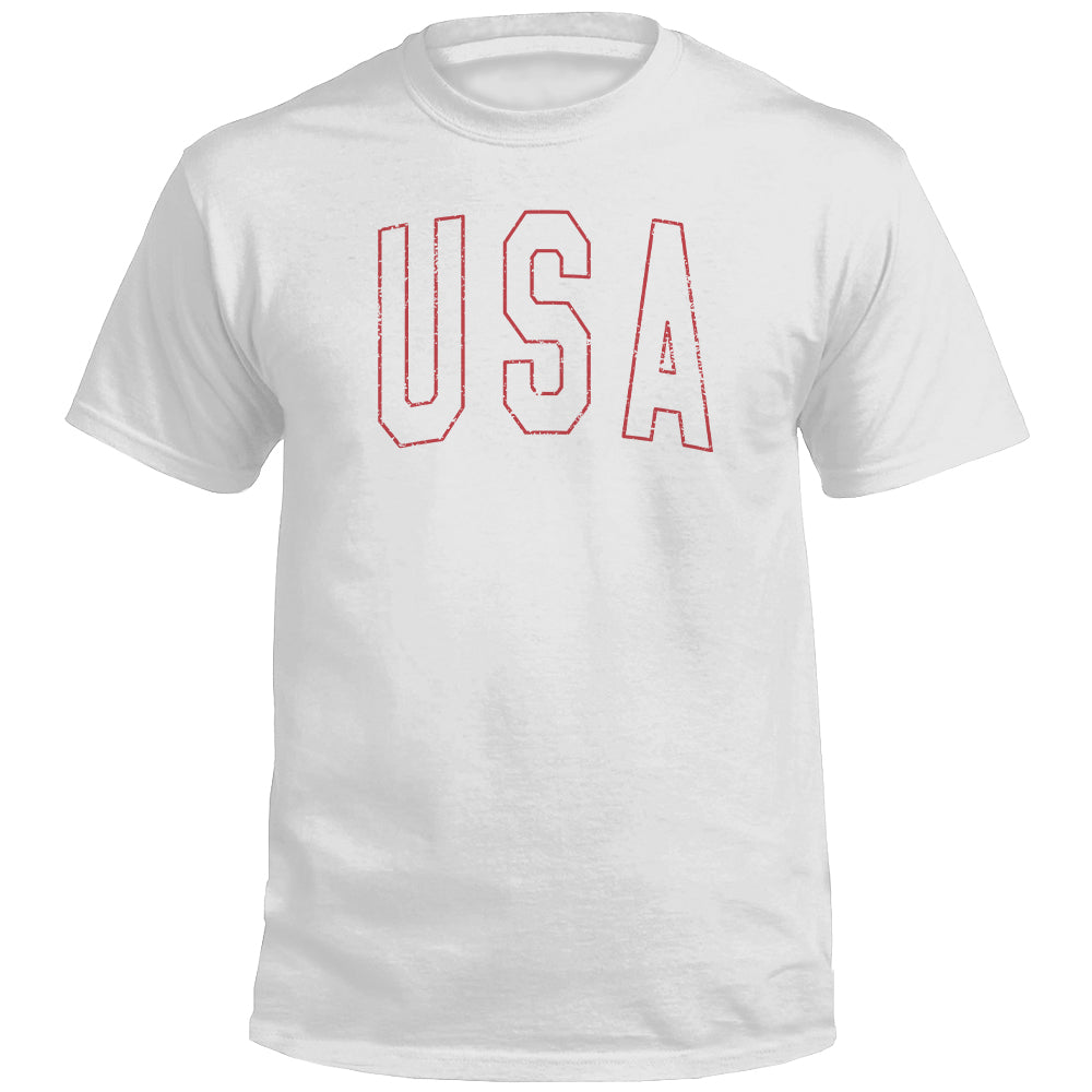 Shield Republic USA Collegiate Solid White (Front)