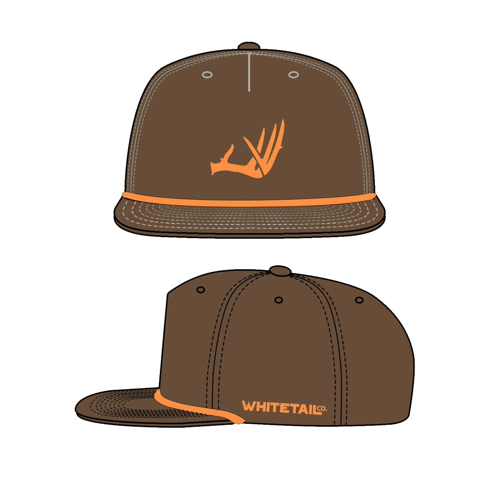 Whitetail Co. Grampa Ropy Brown w/Orange Shed Antler