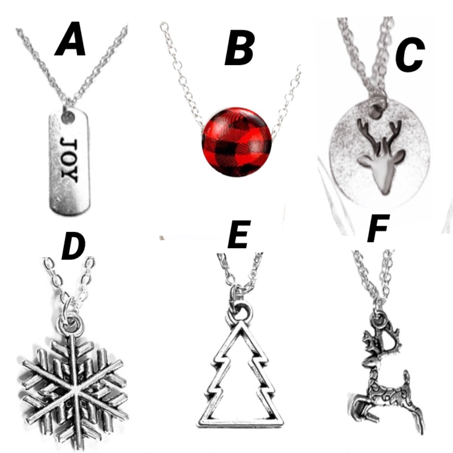 Christmas Necklaces, Christmas Jewelry, Holiday Jewelry