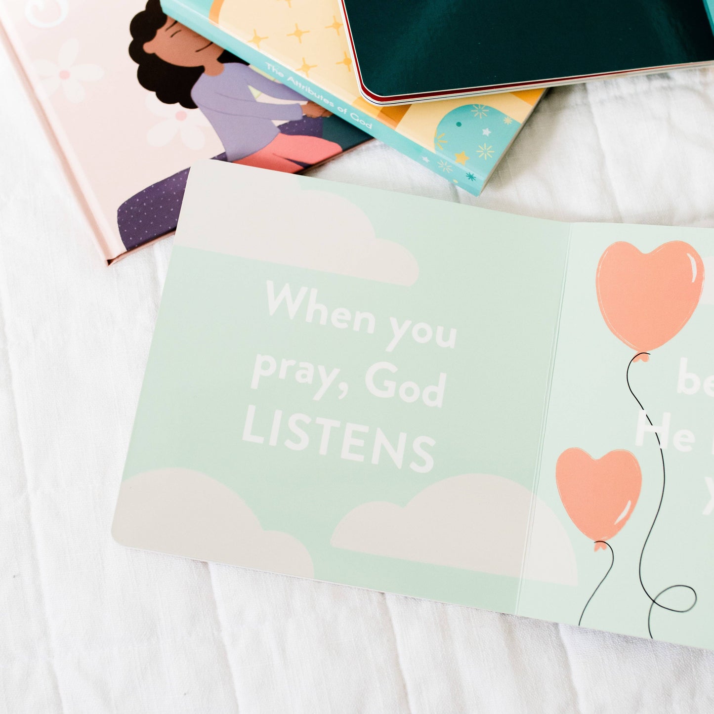 The Daily Grace Co God Listens When I Pray Board Book
