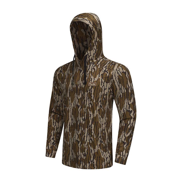 Honey Hole Blindside Hoodie - Mossy Oak Bottomland