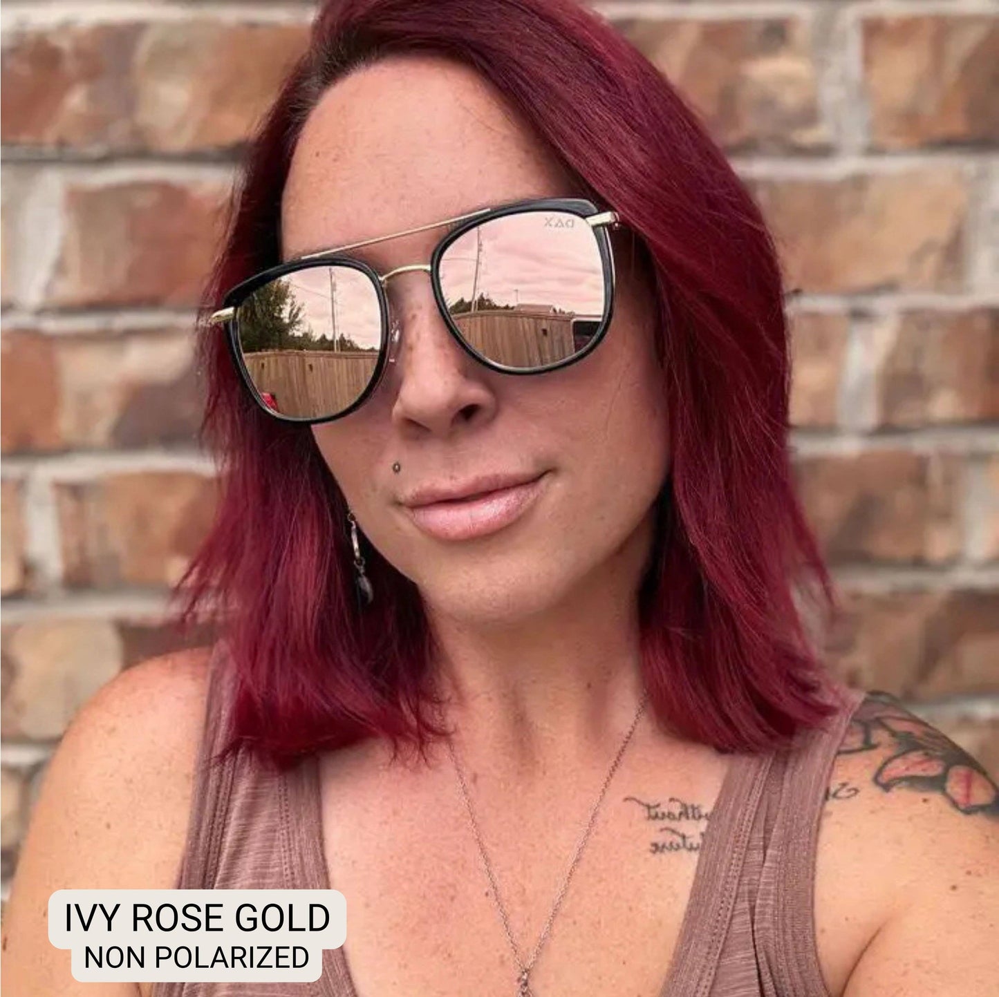 Ivy - Dax Women's Oversized Square Sunglasses