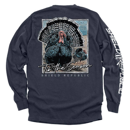 Shield Republic Tis the Season Turkey Long Sleeve Shirt