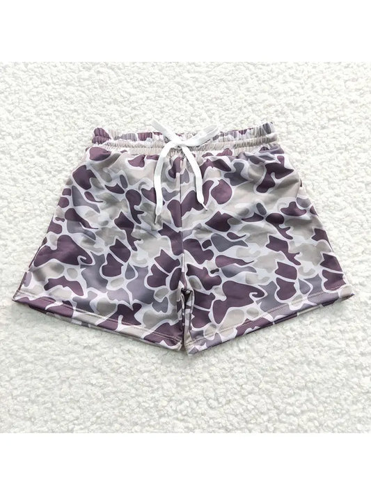 Baby Boys Camo Summer Trunk Swimsuits