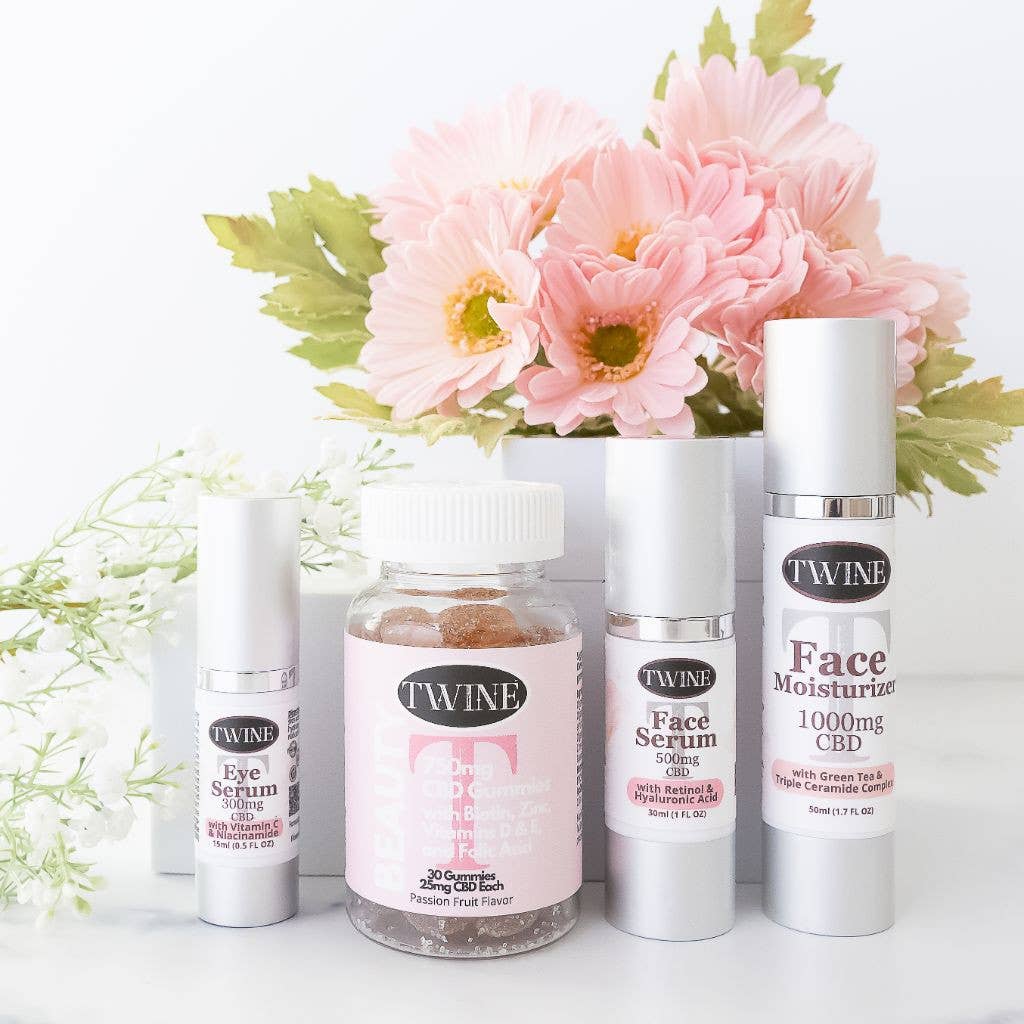 Twine CBD Face Moisturizer w/Green Tea, Triple Ceramide-Skin Care