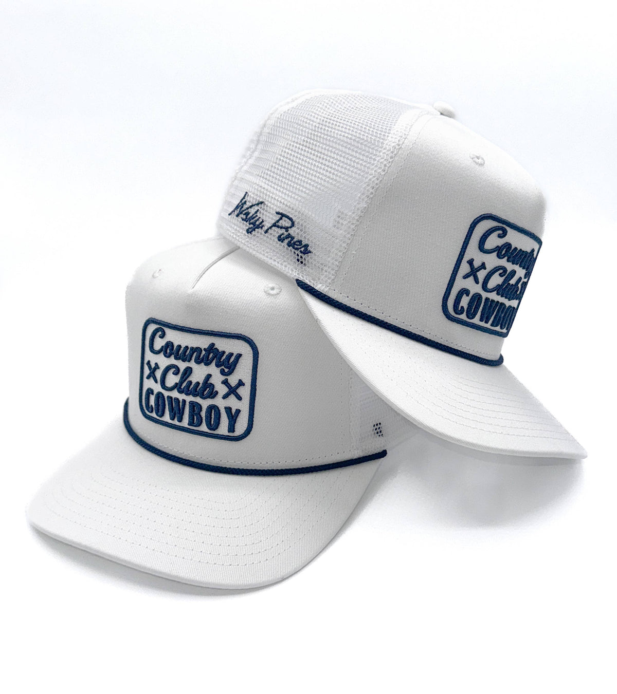 "Country Club Cowboy" Rope Trucker Hat