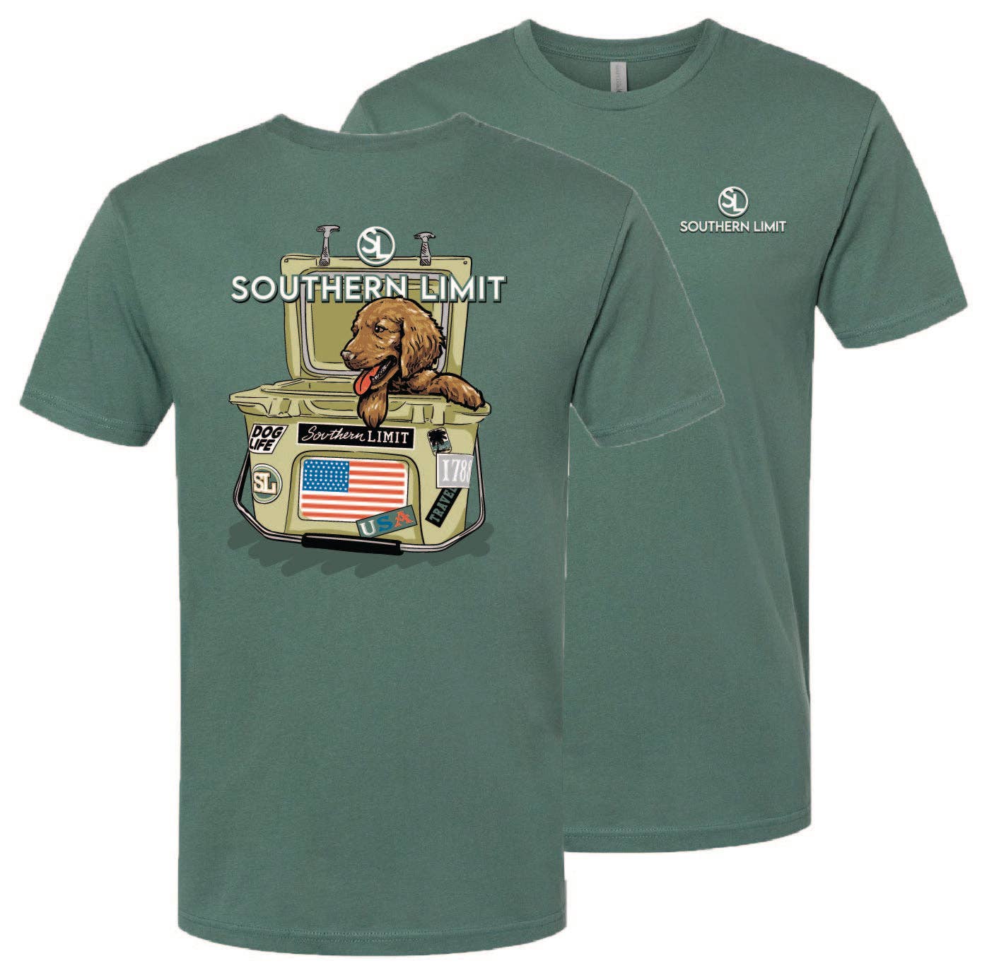Southern Limit 113 Cooler Mens Southern Graphic Tees