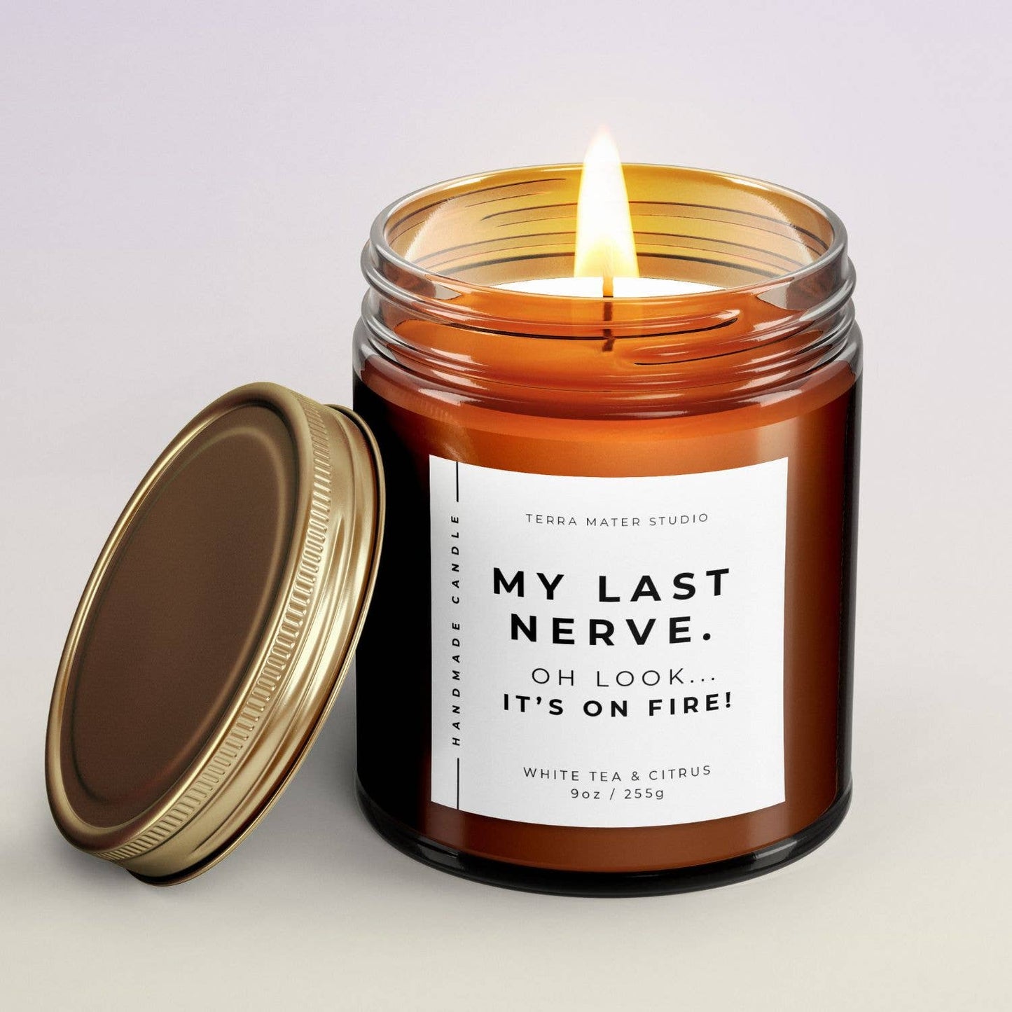 My Last Nerve All-Natural Scented Candle
