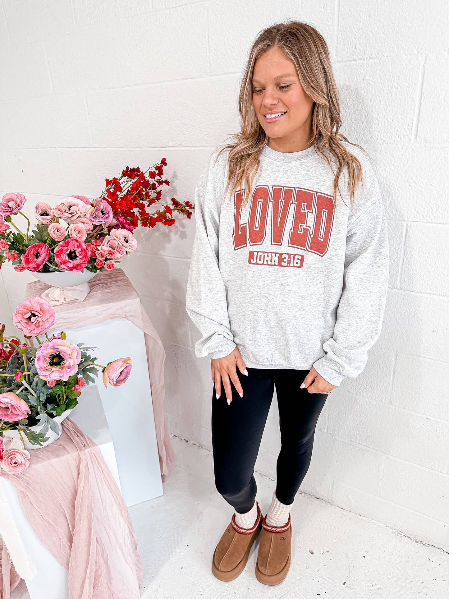 LOVED JOHN 3:16 Sweatshirt