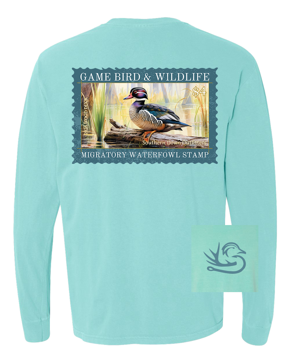 Duck Stamp Long Sleeve Tee