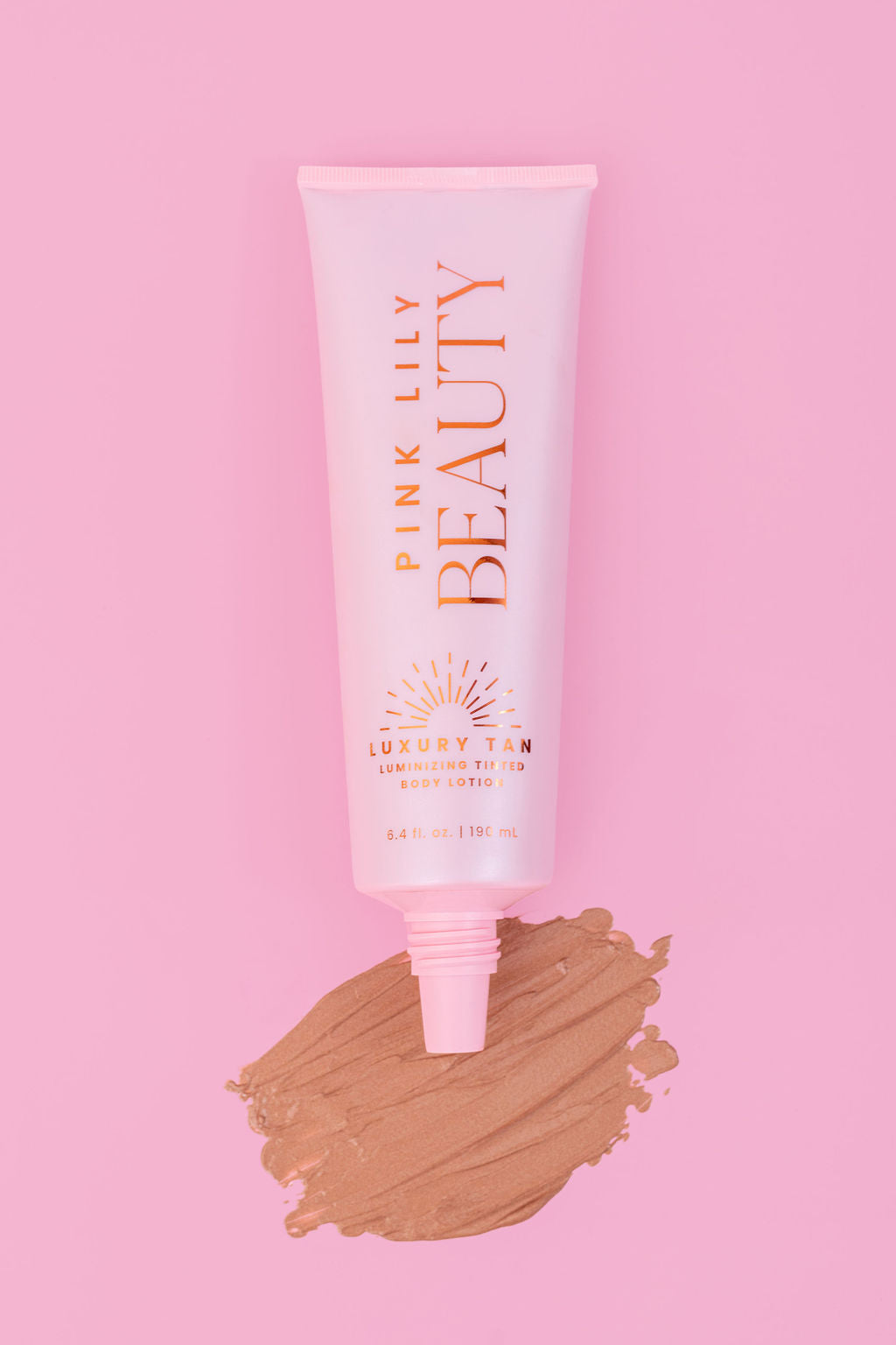Pink Lily Luxury Tan Luminizing Body Lotion - Bronze Glow (Dark) FINAL SALE