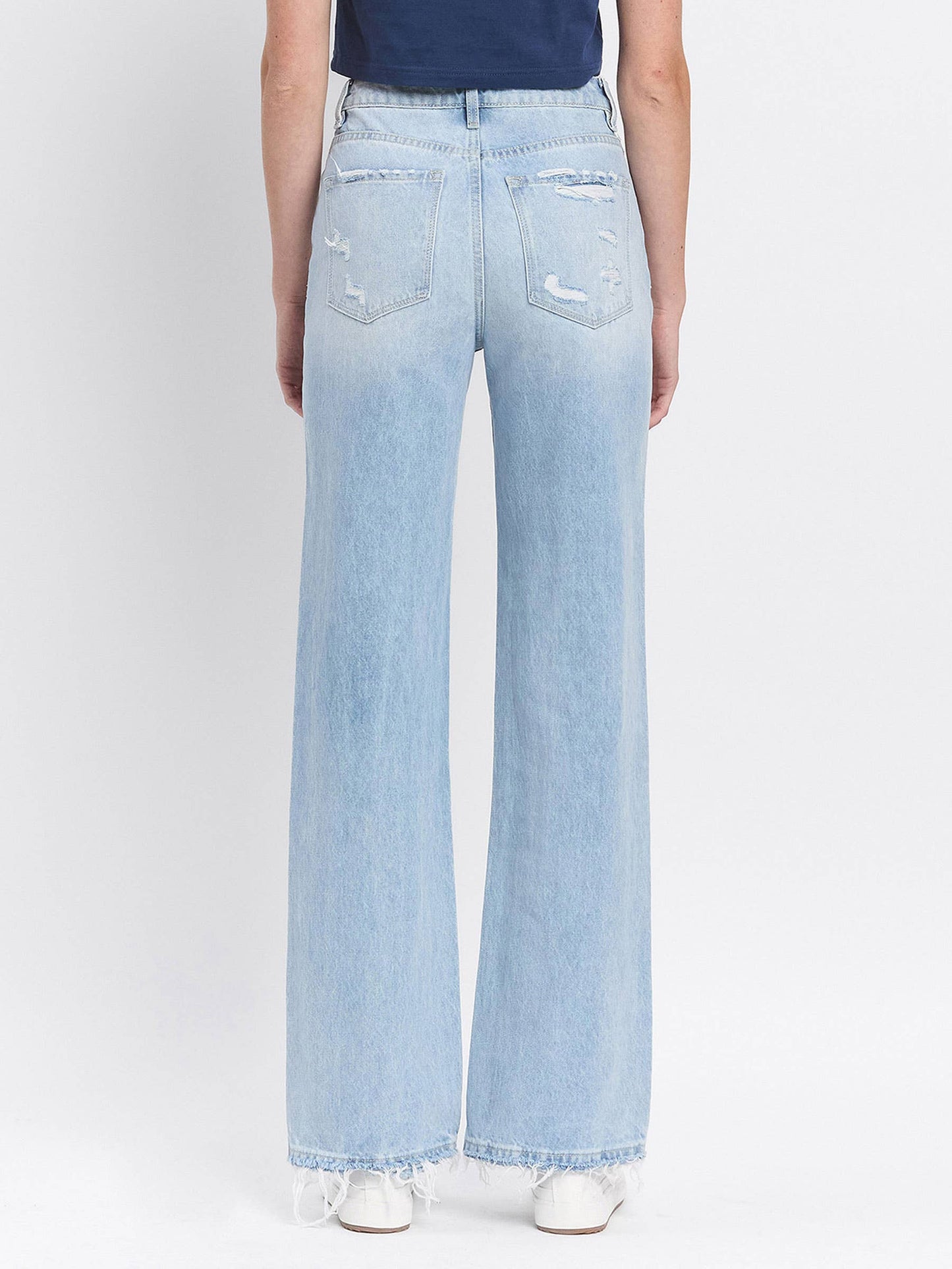 Vervet 90's Vintage Super High Rise Flare Jeans