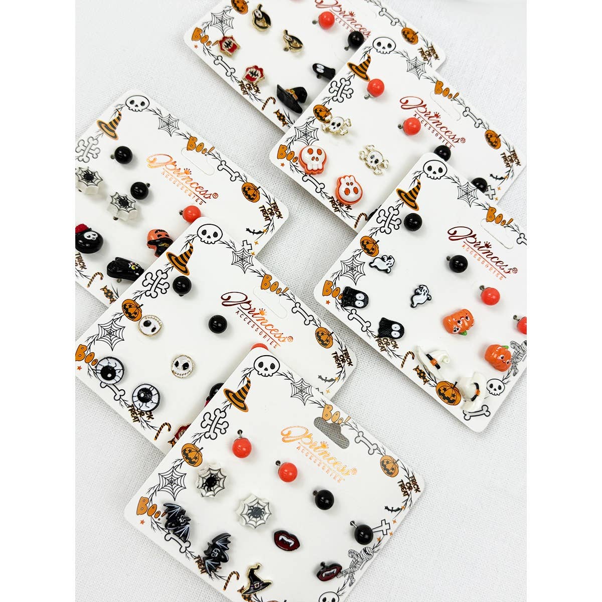Cute Halloween Theme Earring Set