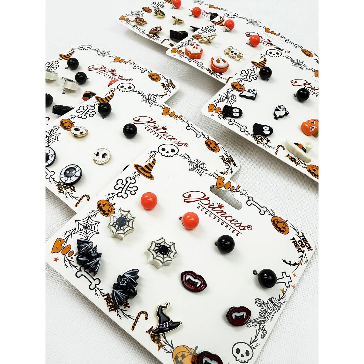 Cute Halloween Theme Earring Set