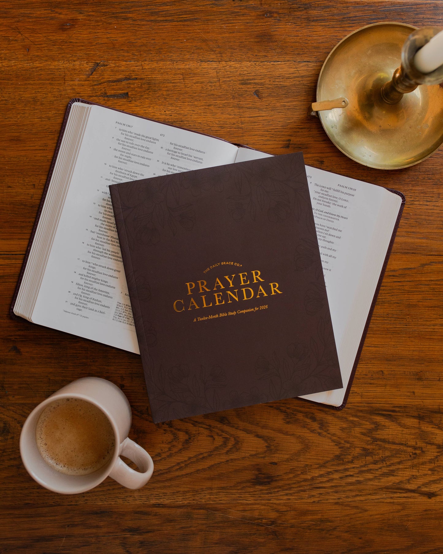 2026 Prayer Calendar by The Daily Grace Co.