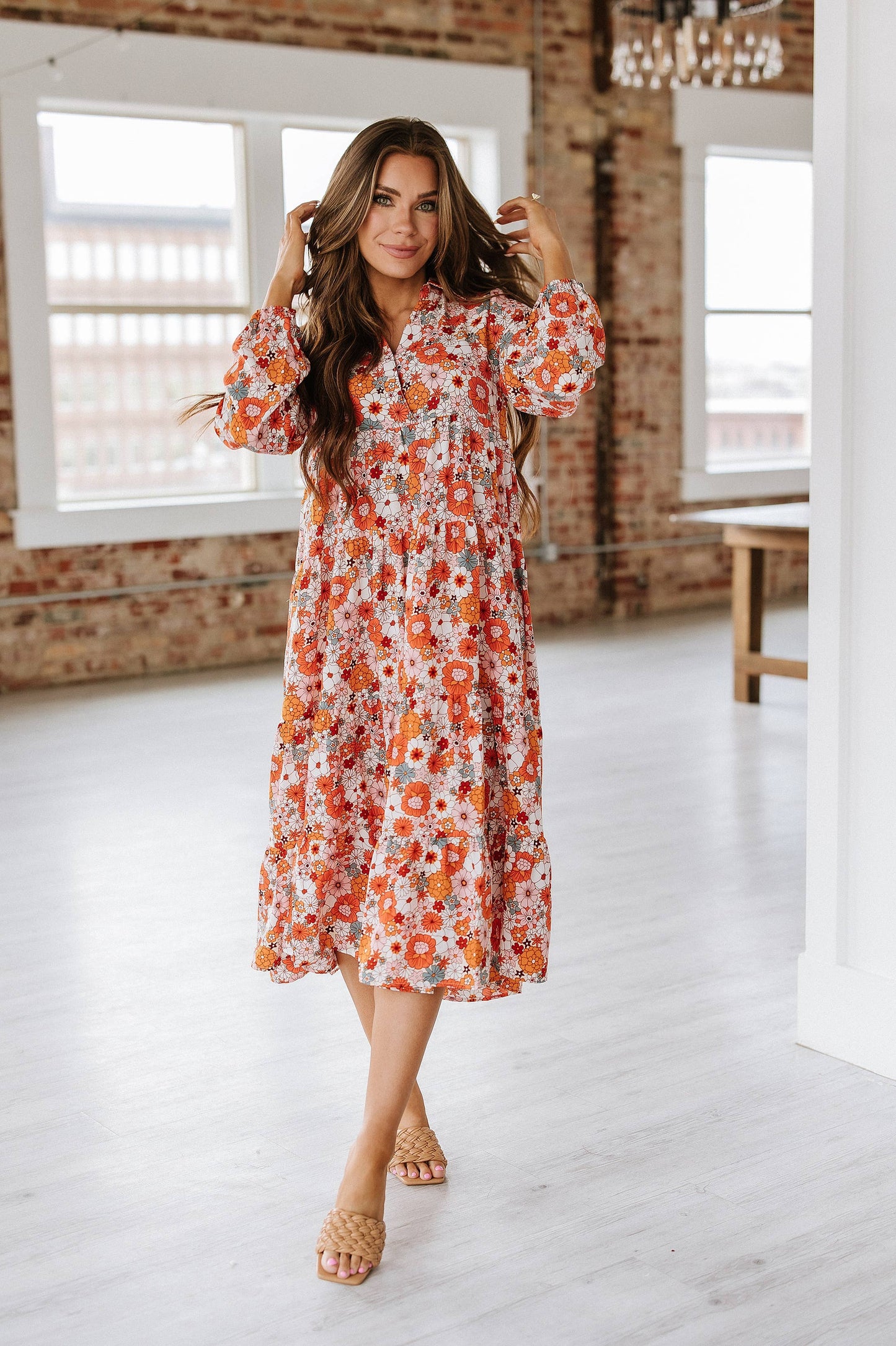 Londyn Floral Boho Dress