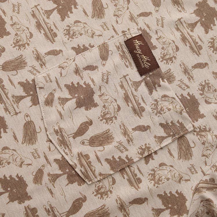 Honey Hole LS Performance Hoodie - Bayou Bait