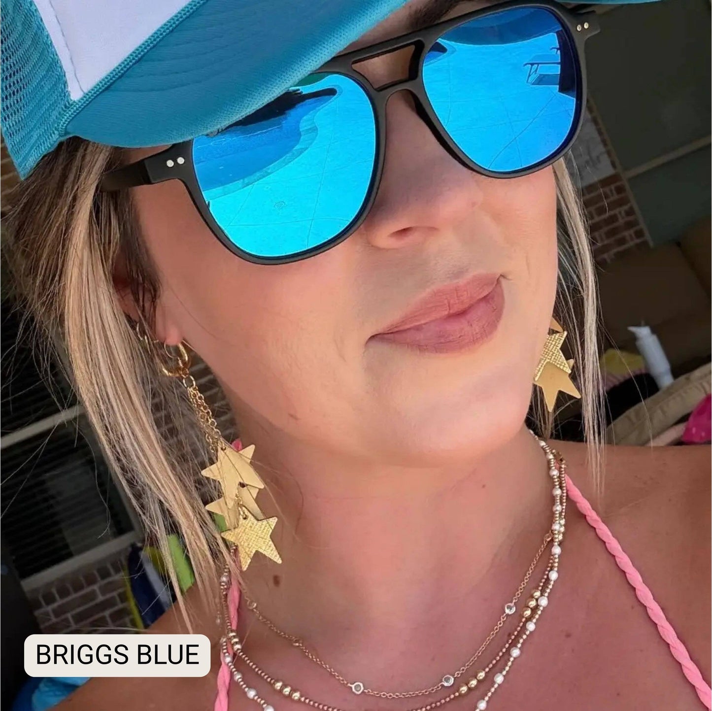 Briggs - Dax Women's Polarized Small/ Medium Aviator
