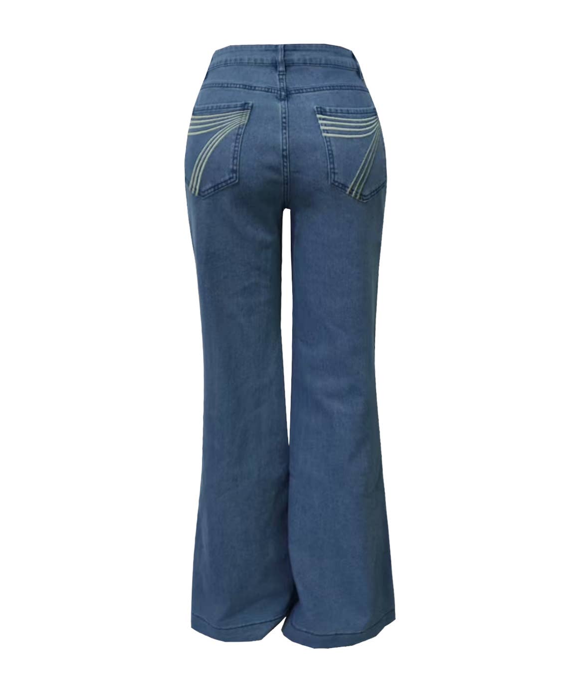 Western Vintage Cowboy Embroidered bootcut jeans