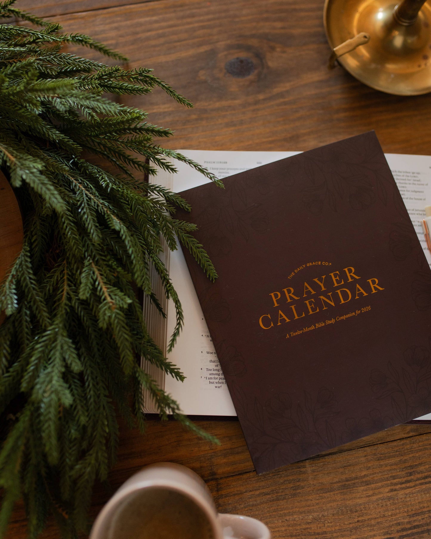 2026 Prayer Calendar by The Daily Grace Co.