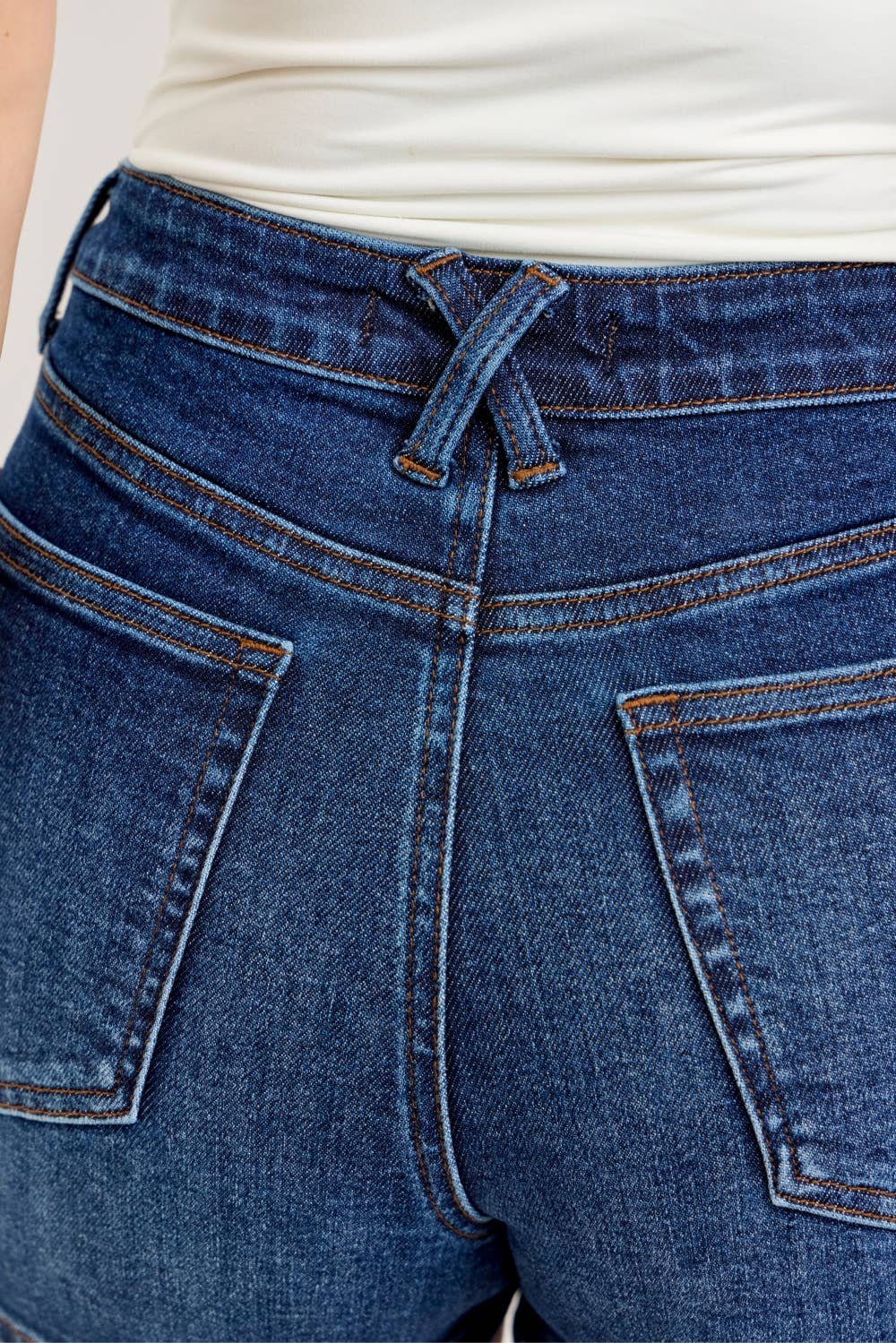 Judy Blue HW T.C. Slim Short