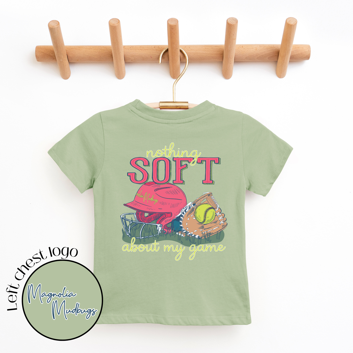 Softball Game Kids T-Shirt