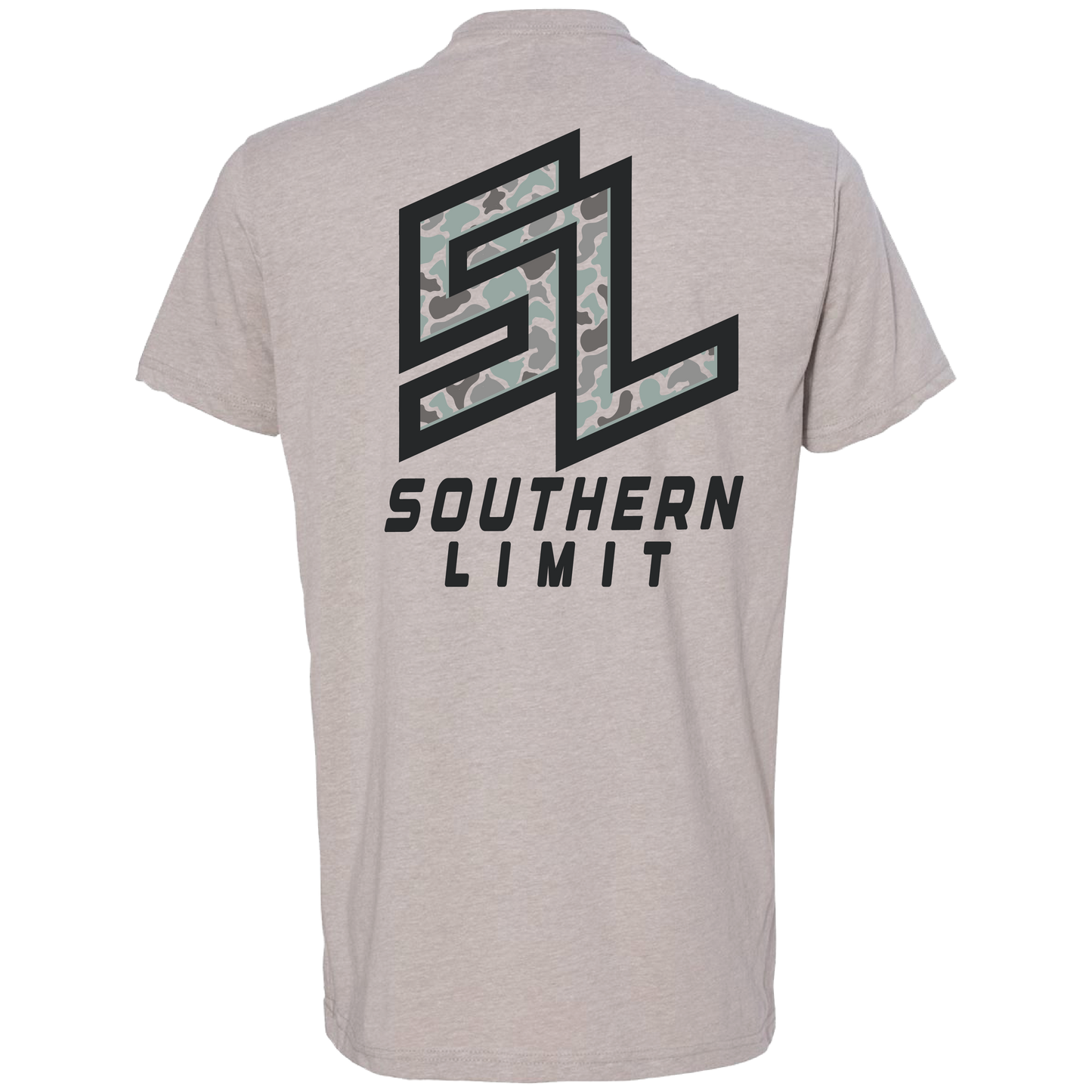 Southern Limit- Grey Camo Logo