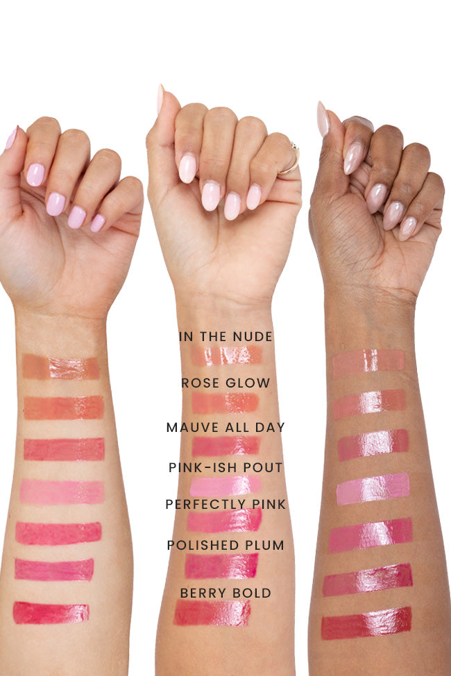 Pink Lily Beauty Blooming Gloss Tinted Lip Oil - Polished Plum FINAL SALE