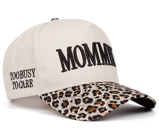 Mommin Leopard Hat