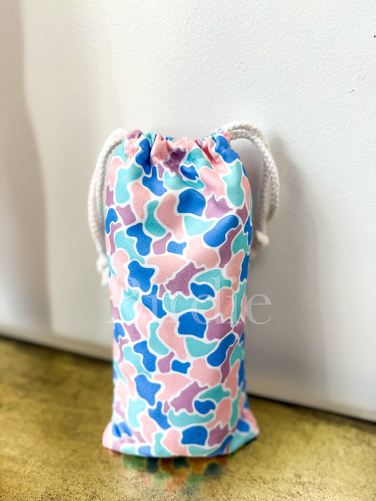 BIRDIE Quick Dry Towel - Bluebell Blush