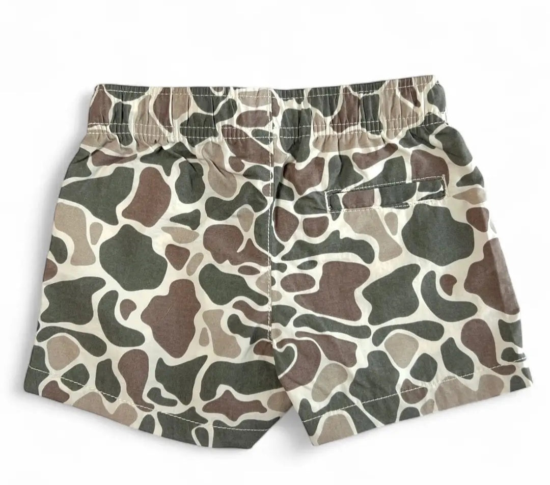 Cardin McCoy Kids' Sand Camo Performance Shorts
