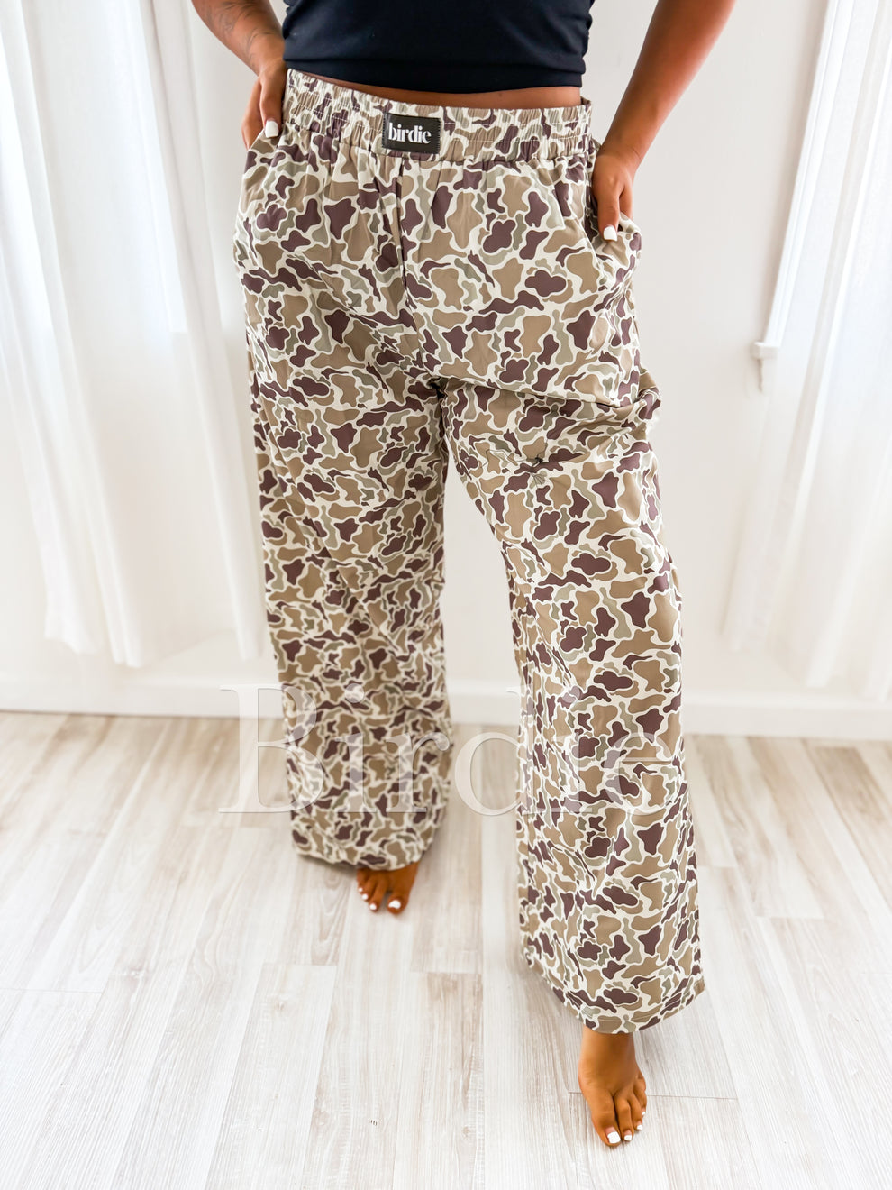 The Day Off Boxer Pants in Duck Camo- PREORDER!!!