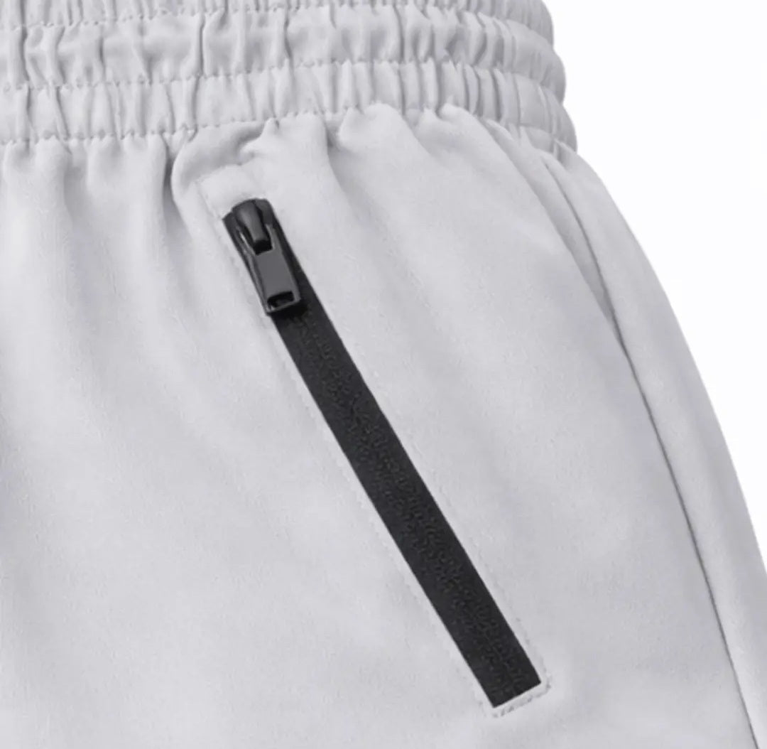 Men's Active Training Shorts with Reflective Trim