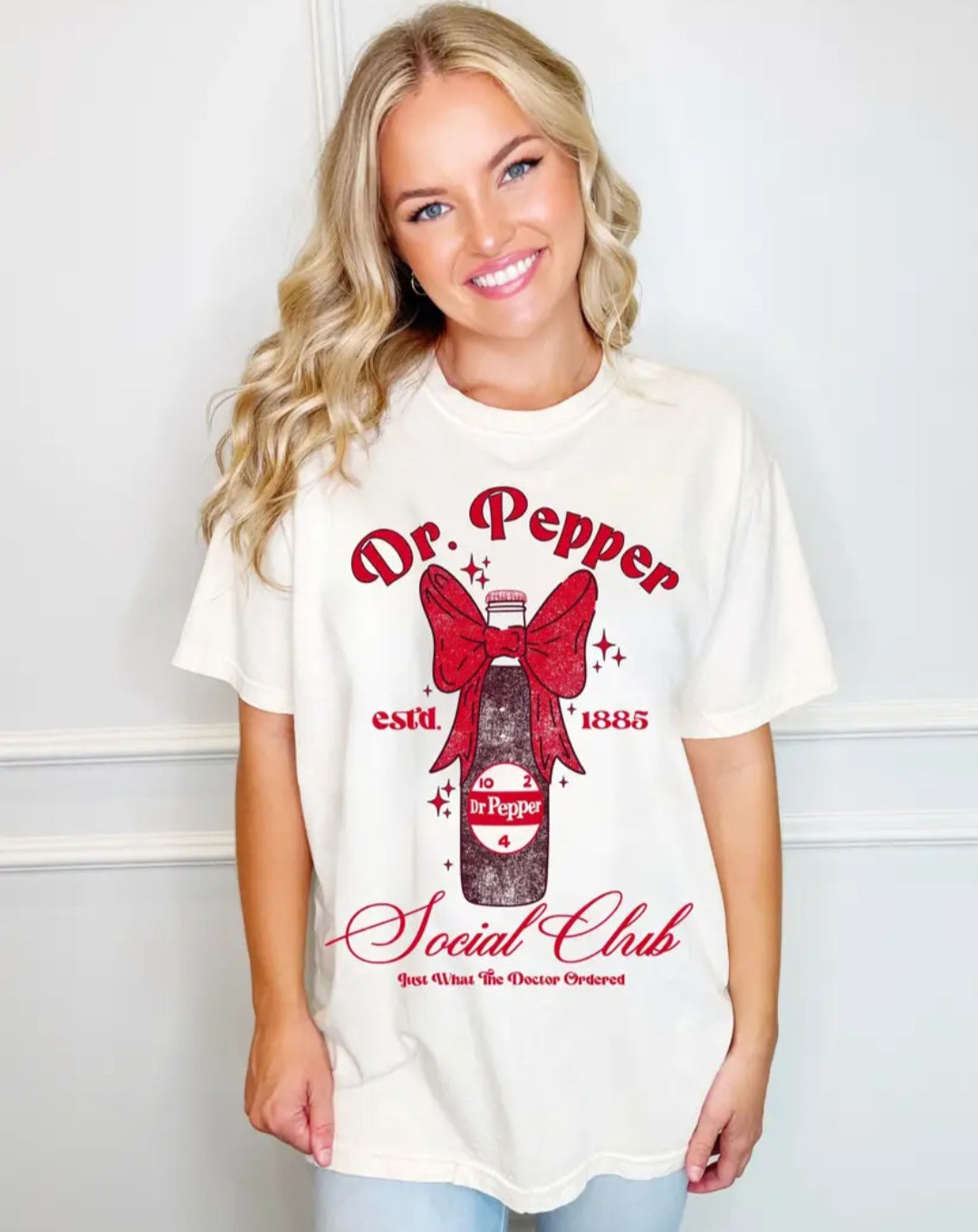 Poppy & Pine Vintage Dr Pepper Social Club Tee