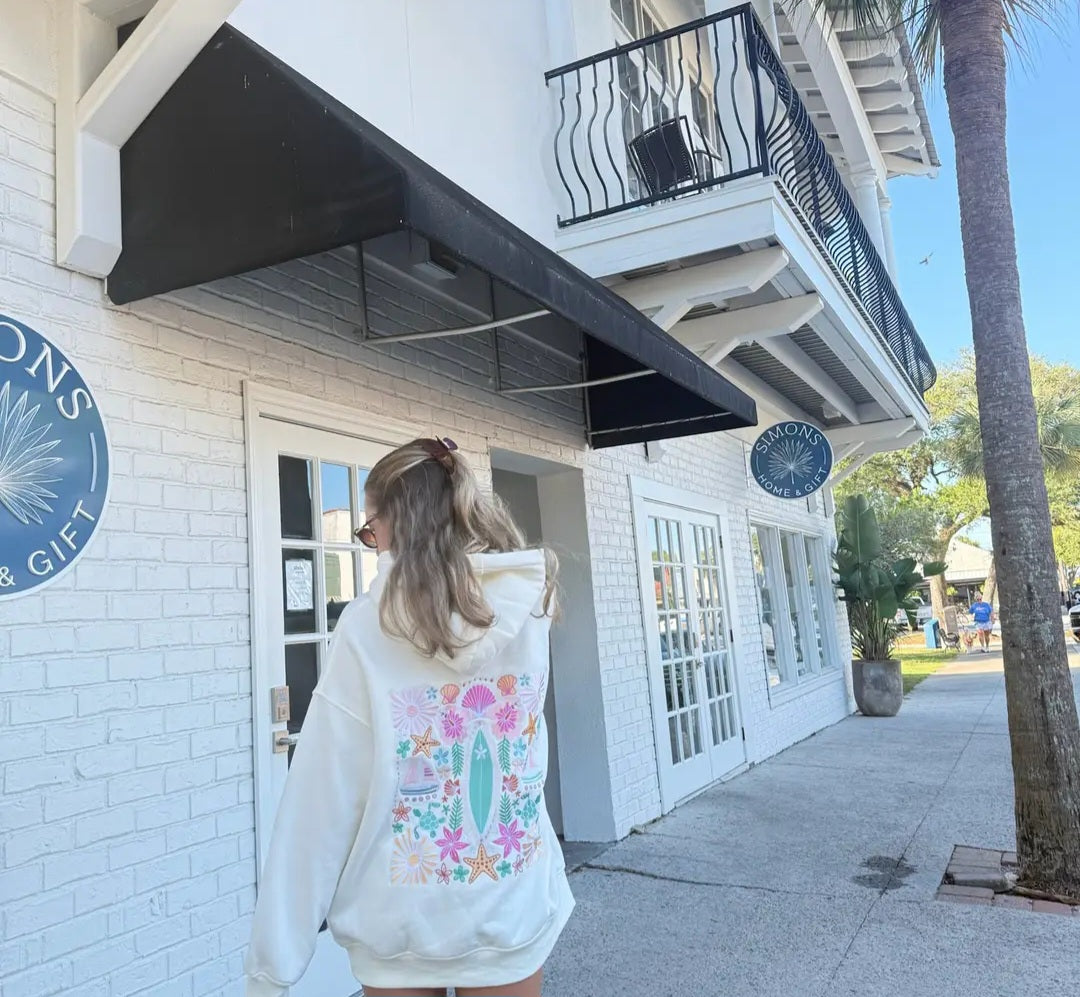 Sunkissed Coconut Beach Sweatshirts