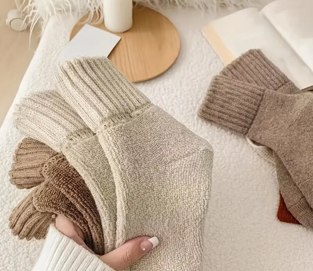 Women's Sweater Socks 5 pack