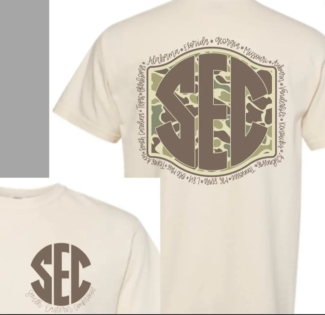 SEC Camo Tee Preorder