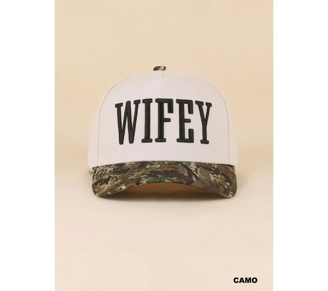 Wifey Two Toned Snapback Hat