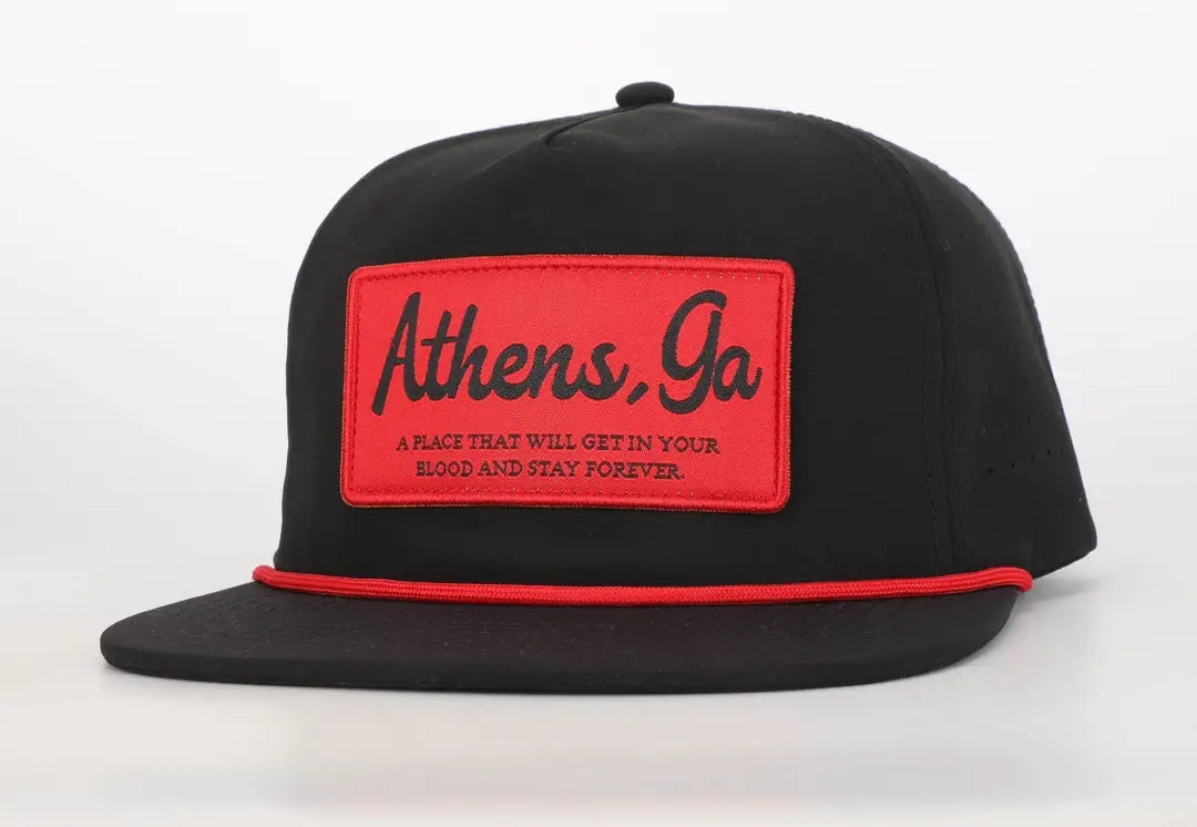 Athens, Ga Patch Hat with Rope