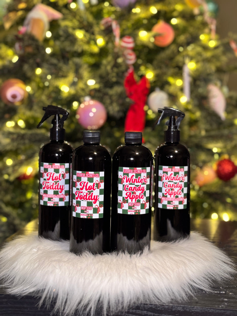 Christmas Multipurpose Cleaner by Lushful Scents- Winter Candy Apple