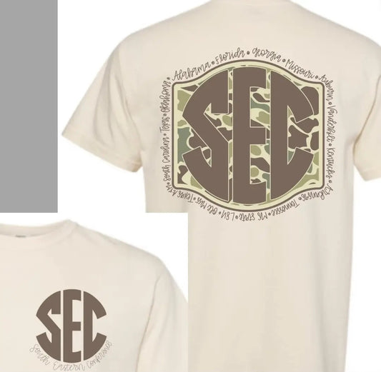 SEC Camo Tee Preorder