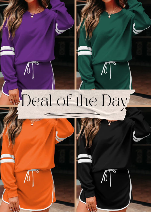 Varsity Skirt Set