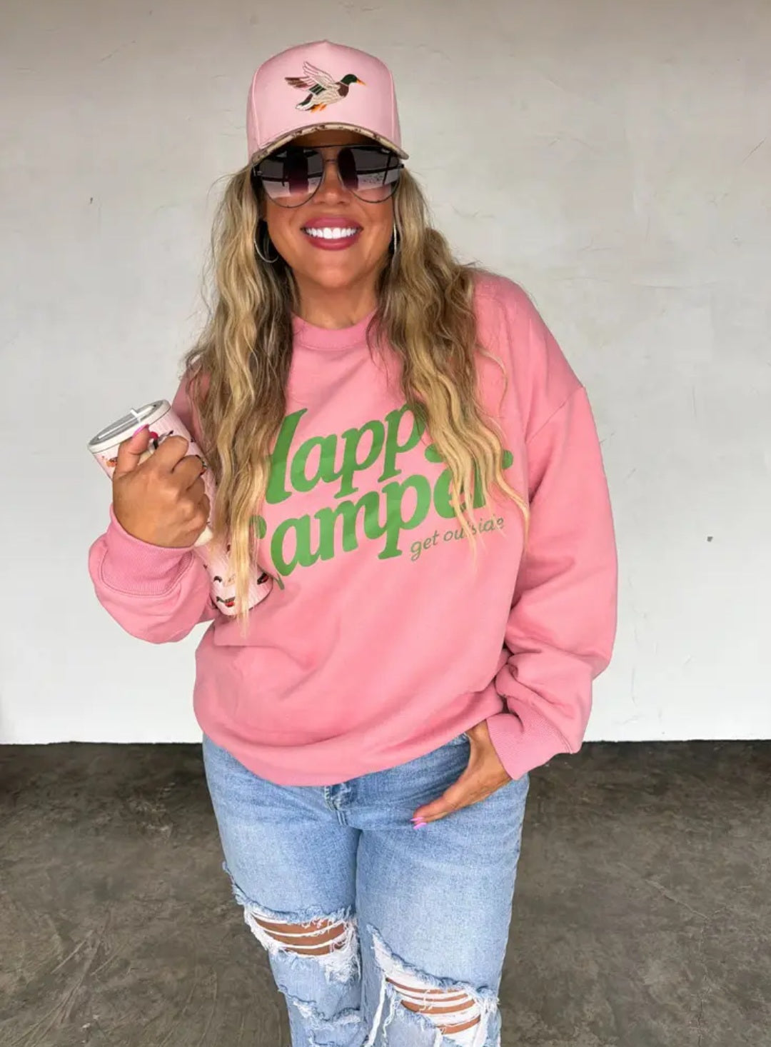 Blakely Happy Camper Pullover