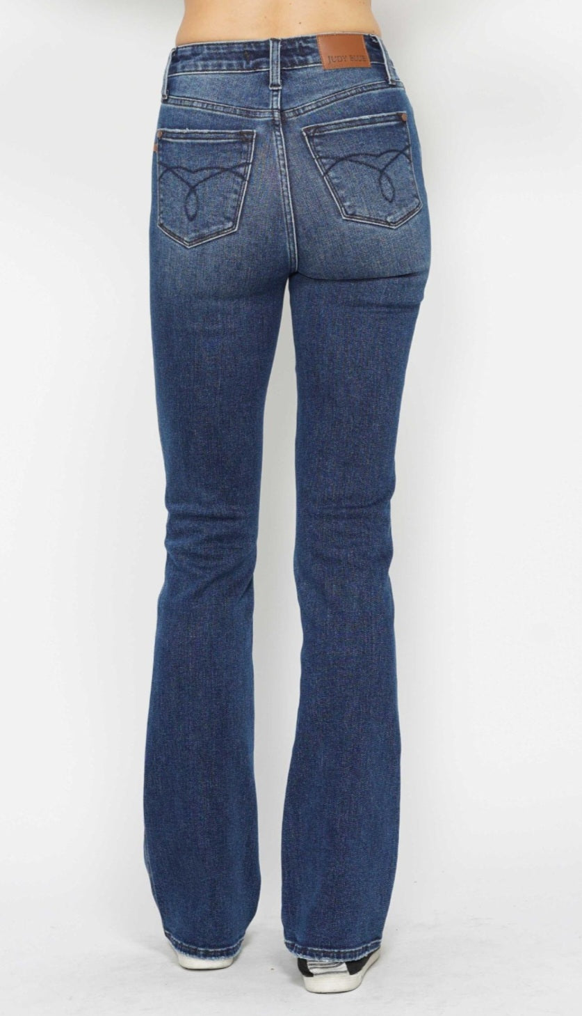Judy Blue Petite Straight Tummy Control Classic