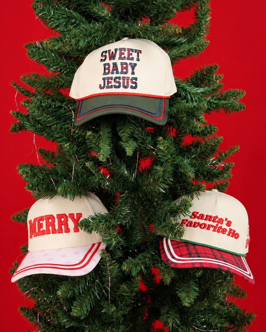 Grace and Emma Christmas Hat Preorder
