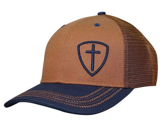 Kerusso Mens Cap Blue Cross Shield