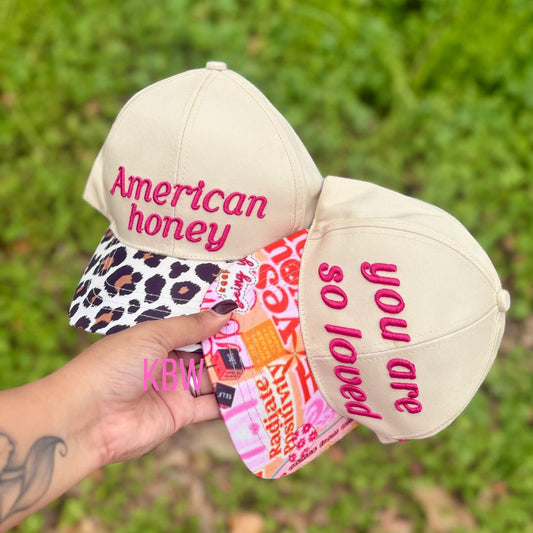 Custom made hat Preorder